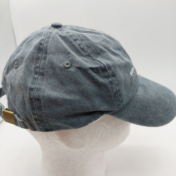 World Class Title Hat Blue Gray White Embroidered Buckle Strap WCT - Picture 4 of 6